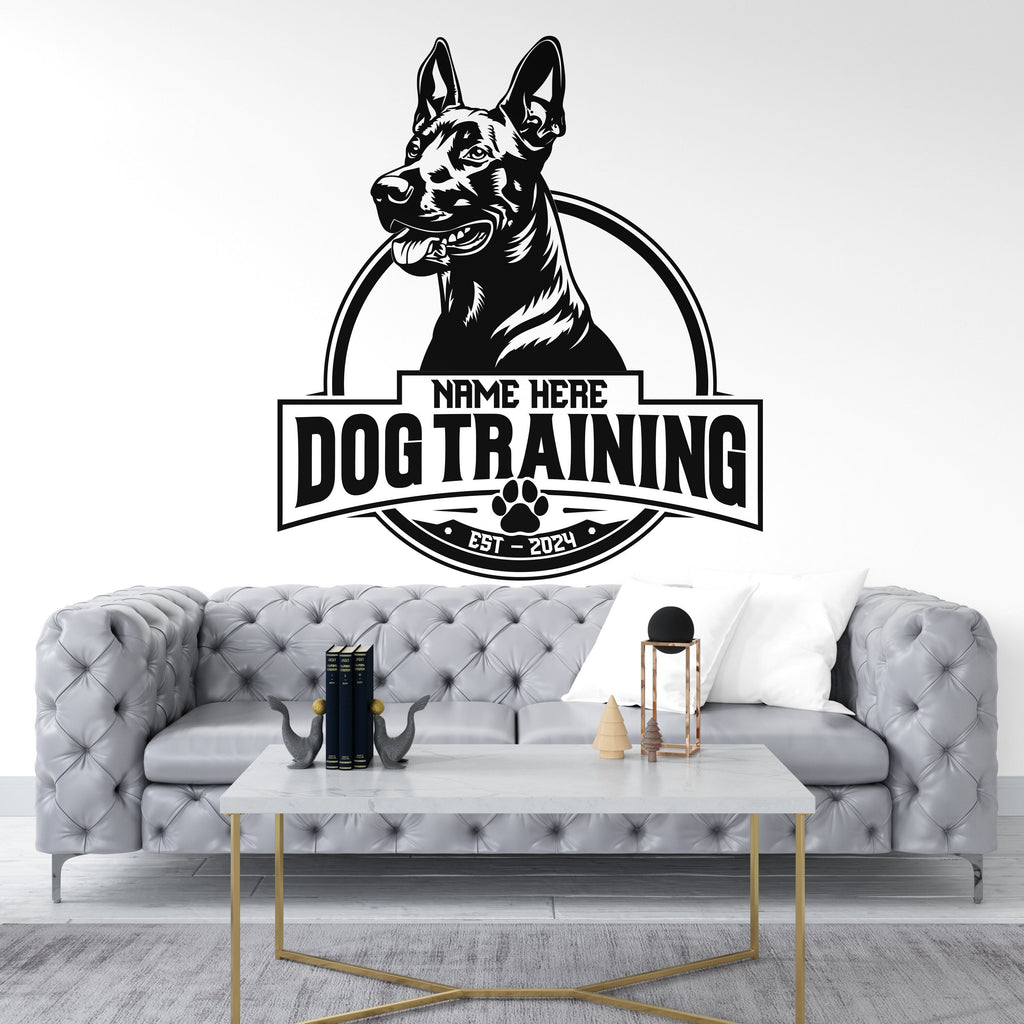 Dog Training Wall decal Grooming Salon wall decal Dog decor Veterinary Dog wall art Decal Dog Lover Pet Store Dog Bathroom Stickers 008DE