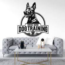 Load image into Gallery viewer, Dog Training Wall decal Grooming Salon wall decal Dog decor Veterinary Dog wall art Decal Dog Lover Pet Store Dog Bathroom Stickers 008DE