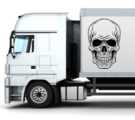 Skull Car wall decal Van Skull decal Car Stickers Van Custom Decal Art Stickers Skull Car Stickers Decal Car Decor 201RS