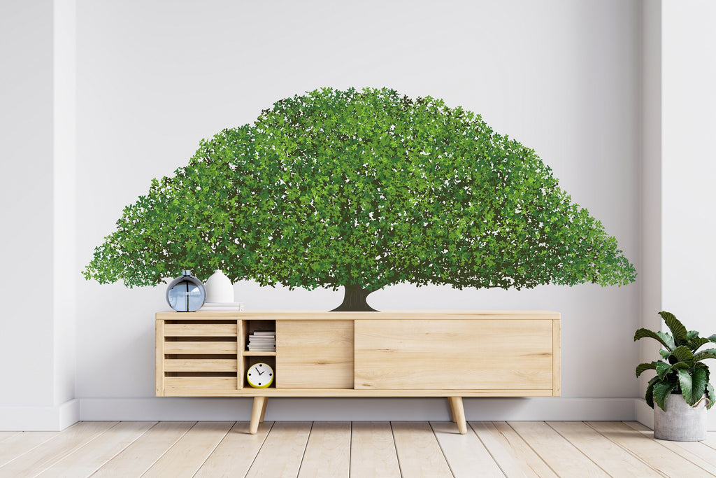 Large Tree Wall Art Decal, Tree wall Decal Wall Sticker Decor, Living Room Decor, Baby Nursery Decals Tree Decal Home Wall Decor Vinyl 317LU