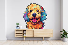 Load image into Gallery viewer, Dog wall decal Dog decor Dog wall art Decal Dog Lover Animals anime decal Dog Bathroom Wall Decals Stickers Vinyl 203RS