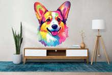 Load image into Gallery viewer, Dog wall decal Dog decor Dog wall art Decal Dog Lover Animals anime decal Dog Bathroom Wall Decals Stickers Vinyl 204RS