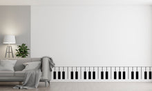 Load image into Gallery viewer, Piano Keys Vinyl Wall Decal Sticker, Music Studio Wall Decor, Piano Wall Border, Piano Keyboard Wall Art, School Music Classroom Decor 318LU