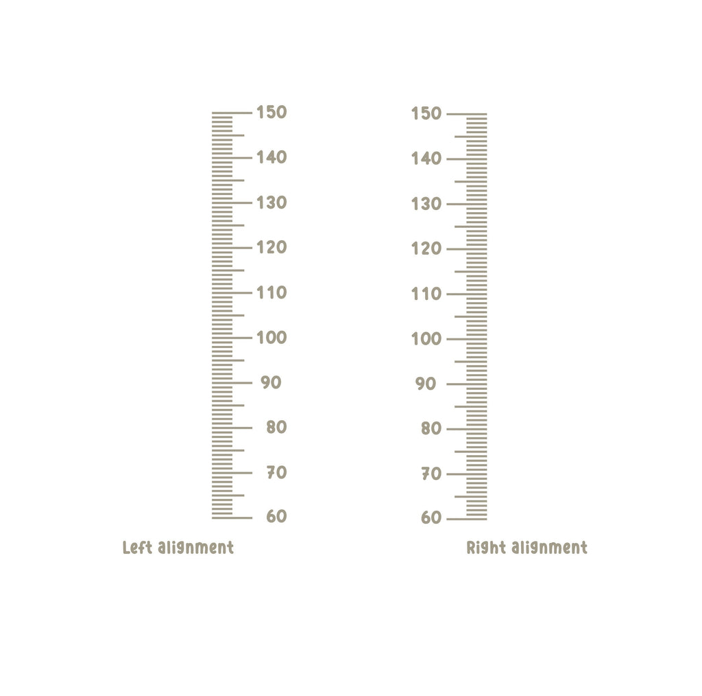 Growth Chart Ruler Decal, DIY Vinyl Kids Growth Chart Ruler Decal for Boys and Girls, Vinyl Markers for Kids Growth Chart Ruler 323LU