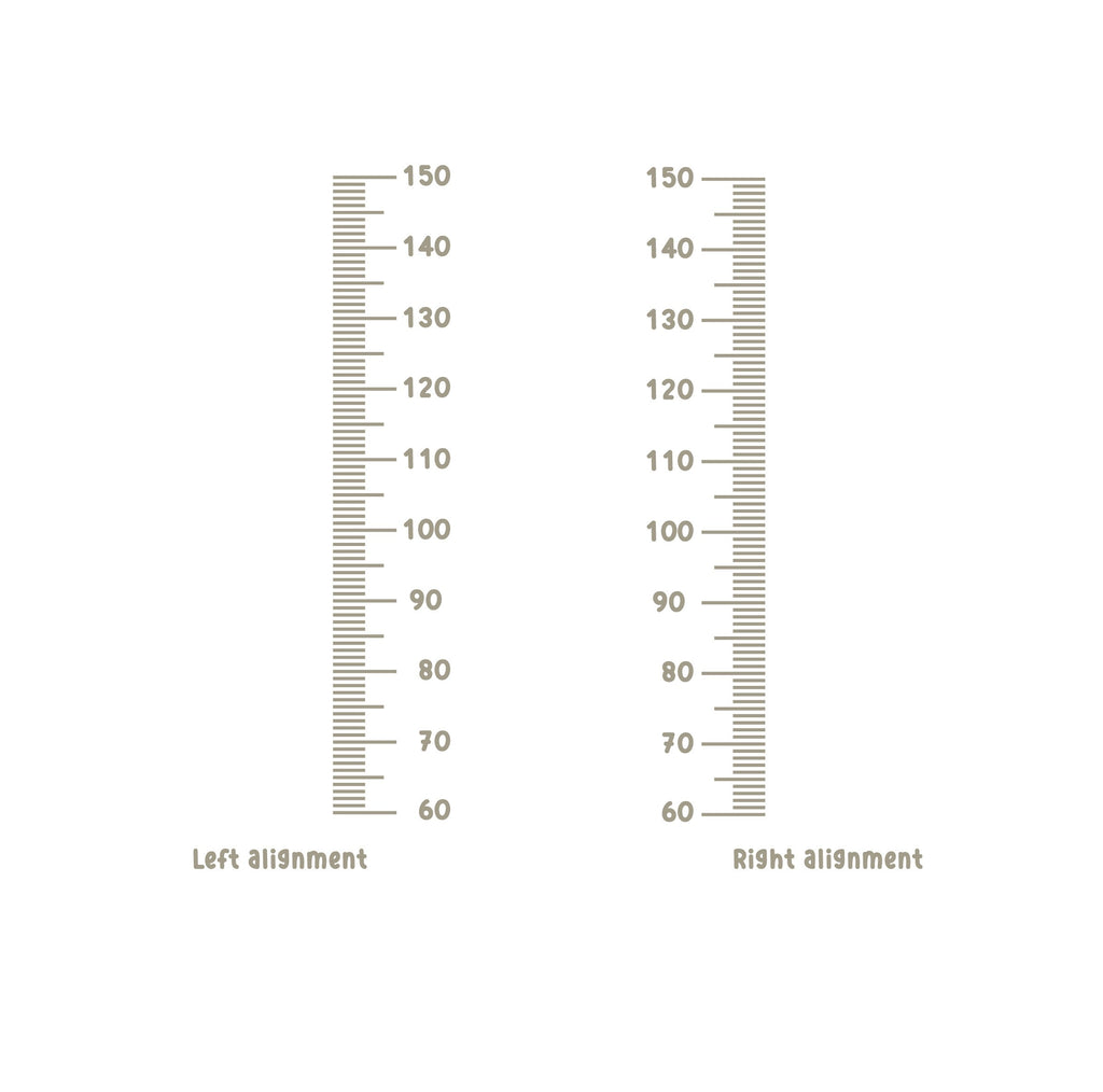 Growth Chart Ruler Decal, DIY Vinyl Kids Growth Chart Ruler Decal for Boys and Girls, Vinyl Markers for Kids Growth Chart Ruler 323LU