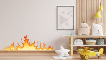 Load image into Gallery viewer, Flames decals Fire Place wall art Flame Decoration Fire flame wall vinyl decal stickers art design burning murals fire home decoration 334LU