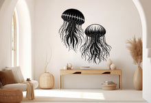 Load image into Gallery viewer, Jellyfish Wall Decal, Jellyfish Wall Art Modern Wall Stickers, Jellyfish Bathroom Decor, Jellyfish Room Wall Art Jellyfish Home Decor 228RS