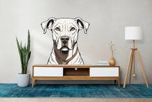 Load image into Gallery viewer, Dog wall decal Dog decor Dog wall art Decal Dog Lover Animals anime decal Dog Bathroom Wall Decals Stickers Vinyl 353LU