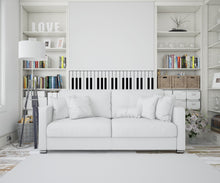 Load image into Gallery viewer, Piano Keys Vinyl Wall Decal Sticker, Music Studio Wall Decor, Piano Wall Border, Piano Keyboard Wall Art, School Music Classroom Decor 318LU