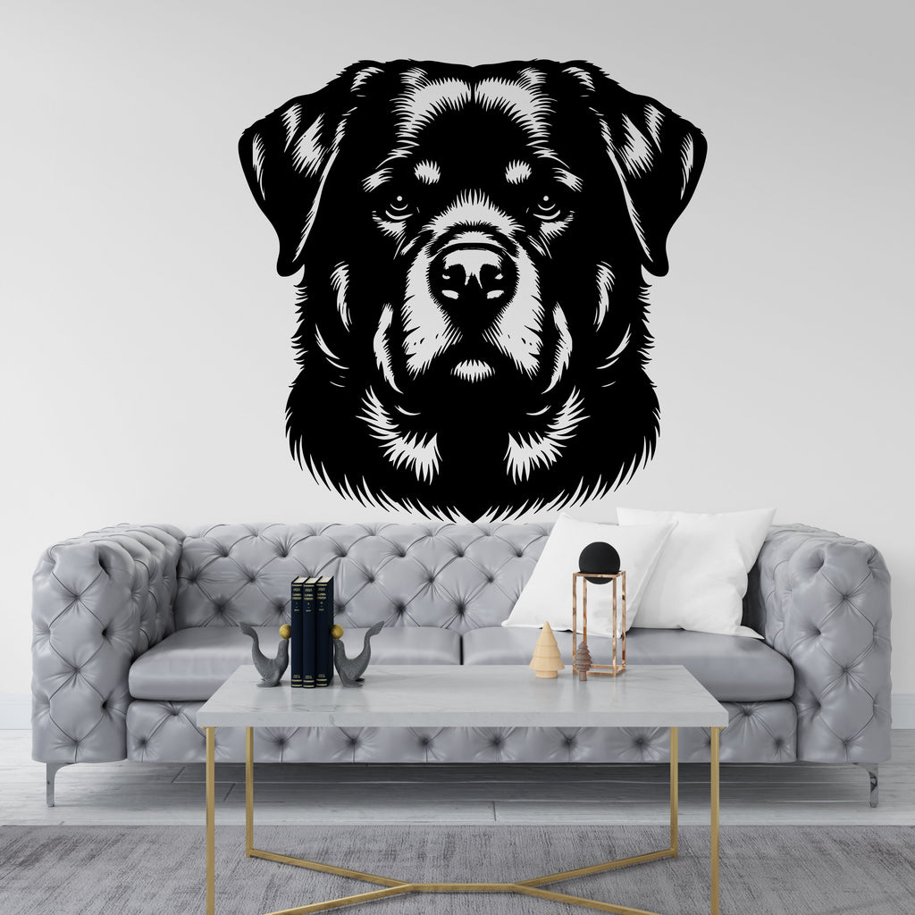Dog wall decal Pet Gift Dog decor Dog kids Dog wall art Decal Dog Lover Animals Dog Wall Bathroom Wall Decals Vinyl 054DE