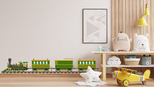 Load image into Gallery viewer, Train Wall Decal Train Wall Sticker Train Art Train Wall Vinyl Wall Decal Train Room Gifts Vinyl Wall Art Stickers, Kids room decor 371LU