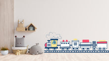 Load image into Gallery viewer, Train Wall Decal Train Wall Sticker Train Art Train Wall Vinyl Wall Decal Train Room Gifts Vinyl Wall Art Stickers, Kids room decor 372LU