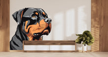 Load image into Gallery viewer, Dog wall decal, Rottweiler, Dog decor Dog wall art Decal Dog Lover Animals anime decal Dog Bathroom Wall Decals Stickers Vinyl 346LU