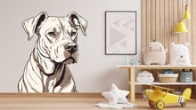 Load image into Gallery viewer, Dog wall decal Dog decor Dog wall art Decal Dog Lover Animals anime decal Dog Bathroom Wall Decals Stickers Vinyl 349LU
