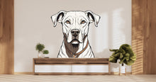 Load image into Gallery viewer, Dog wall decal Dog decor Dog wall art Decal Dog Lover Animals anime decal Dog Bathroom Wall Decals Stickers Vinyl 353LU