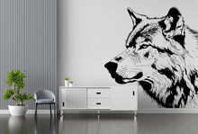 Load image into Gallery viewer, Wolf Wall Decal, Wolf Wall Art, Wolf Room Wall Decor Wolf Room Wall Sticker Wolf Wall Decor Animals Stickers 380LU