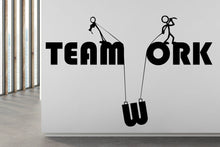 Load image into Gallery viewer, Teamwork Wall Decor Office Wall Decal Idea Teamwork Business Worker Inspire Office Decoration Motivation Stickers Mural Unique Gift 266RS
