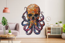 Load image into Gallery viewer, Octopus Skull wall decal Skull Tentacles decal Car Stickers Van Custom Decal Art Stickers Skull Car Stickers Decal Car Decor 288RS