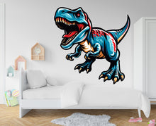 Load image into Gallery viewer, Dinosaur Wall Decal, Dinosaur Wall Art, Dinosaur Room Wall Decor Dinosaur Room Wall Sticker Dino Wall Decor Jurassic Stickers 291RS
