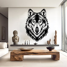 Load image into Gallery viewer, Wolf Wall Decal, Wolf Wall Art, Wolf Room Wall Decor Wolf Room Wall Sticker Wolf Wall Decor Animals Stickers 293RS