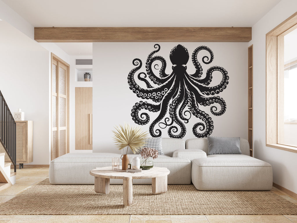 Octopus Wall decal Octopus Tentacles Decal Stickers Octopus Decal Art Stickers Stickers Decal Car Decor 270RS