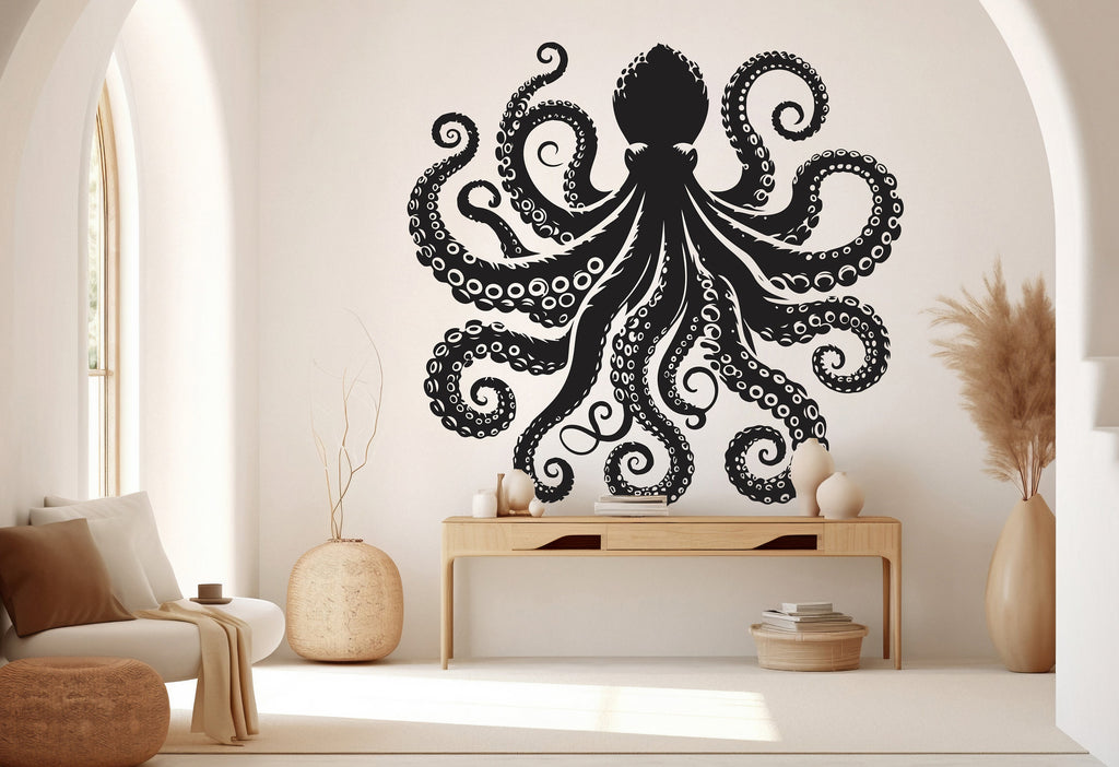 Octopus Wall decal Octopus Tentacles Decal Stickers Octopus Decal Art Stickers Stickers Decal Car Decor 270RS
