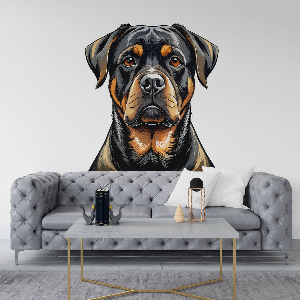 Dog wall decal Dog Mom decor Dog kids Dog wall art Decal Dog Lover Animals Dog Mom Wall Bathroom Wall Decals Stickers Vinyl 060DE