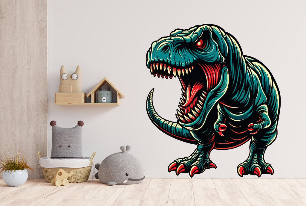 Dinosaur Wall Decal, Dinosaur Wall Art, Dinosaur Room Wall Decor Dinosaur Room Wall Sticker Dino Wall Decor Jurassic Stickers 290RS