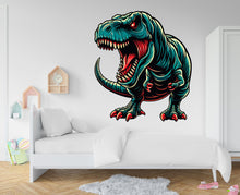 Load image into Gallery viewer, Dinosaur Wall Decal, Dinosaur Wall Art, Dinosaur Room Wall Decor Dinosaur Room Wall Sticker Dino Wall Decor Jurassic Stickers 290RS