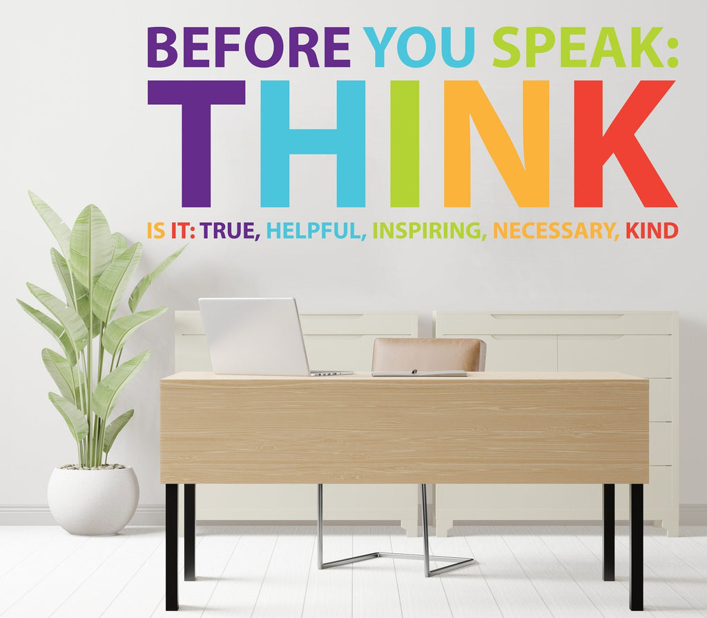 Office Wall Decal, Think Big Business Office Wall Decal Marketing Office Wall Decor Success Office Decals, Office Wall Art, Office Art 296RS