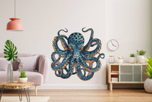 Load image into Gallery viewer, Octopus Wall Decor, Octopus Wall Decals, Tentacles Wall Art, Stickers Bedroom Octopus Car Wall Vinyl Tentacles Nursery Wall Decals Art 332RS