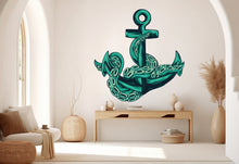 Load image into Gallery viewer, Octopus Anchor wall decal Skull Tentacles decal Car Stickers Van Custom Decal Art Stickers Skull Car Stickers Decal Car Decor 339RS