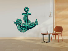 Load image into Gallery viewer, Octopus Anchor wall decal Skull Tentacles decal Car Stickers Van Custom Decal Art Stickers Skull Car Stickers Decal Car Decor 339RS
