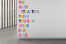 Load image into Gallery viewer, Dental wall decor Smile Dental Stickers Dental Clinic Wall Decal Door Wall Sticker Dental Clinic Wall Décor Tooth wall decal Art 362RS