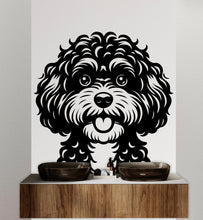 Load image into Gallery viewer, Cavapoo Dog wall decal Dog decor Dog kids Dog wall art Decal Dog Lover Animals Dog Wall Bathroom Wall Decals Stickers Vinyl 062DE