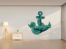 Load image into Gallery viewer, Octopus Anchor wall decal Skull Tentacles decal Car Stickers Van Custom Decal Art Stickers Skull Car Stickers Decal Car Decor 339RS