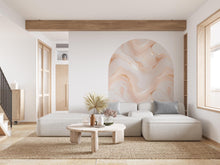 Load image into Gallery viewer, Marble Wall Decal, Bed Arch Sticker, Hedboard Wall Decal, Arch Wall Decal, Marble Wall Decal Sticker, Wall Decal, Super King Bed Arch 350RS