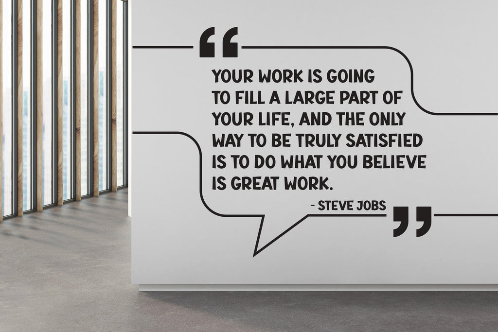Quotes wall decal Wall Art Decal, Office Wall Decal, Office Wall Decor, Business Software Wall Sticker, Computer It Decor Office 378RS