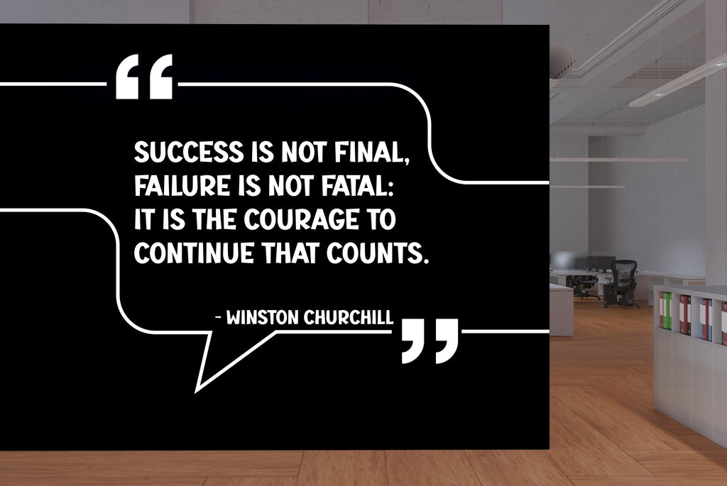 Quotes wall decal Wall Art Decal, Office Wall Decal, Office Wall Decor, Business Software Wall Sticker, Computer It Decor Office 379RS