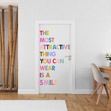 Load image into Gallery viewer, Dental wall decor Smile Dental Stickers Dental Clinic Wall Decal Door Wall Sticker Dental Clinic Wall Décor Tooth wall decal Art 362RS