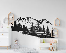 Load image into Gallery viewer, Truck Wall Decal Forest Wall Sticker Mountain Art Truck Wall Vinyl Wall Decal Truck Room Gifts Vinyl Wall Art Stickers 396RS