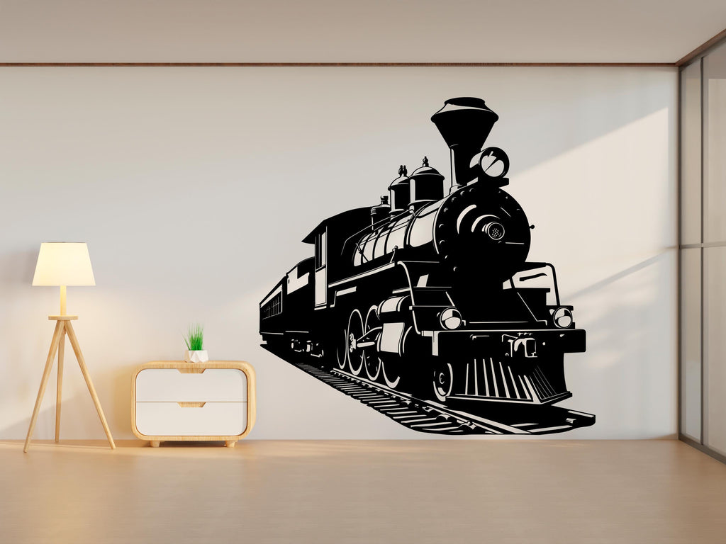 Train Wall Decal Train Wall Sticker Train Art Train Wall Vinyl Wall Decal Train Room Gifts Vinyl Wall Art Stickers 401RS