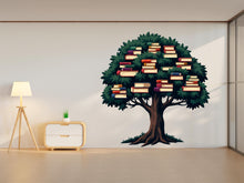 Load image into Gallery viewer, Library Tree Wall Art Decal, Library Wall Decal, Education Decals, Kids Room, Reading room, Nurseries, School, Kids Gifts, Dorm Room 404RS