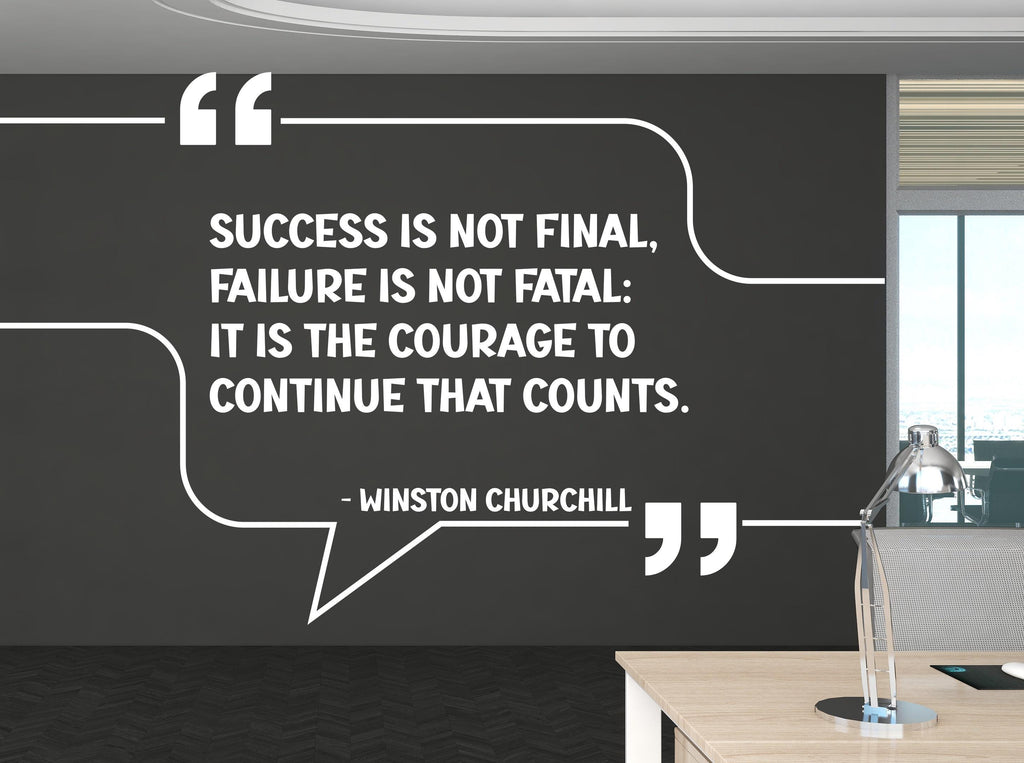 Quotes wall decal Wall Art Decal, Office Wall Decal, Office Wall Decor, Business Software Wall Sticker, Computer It Decor Office 379RS