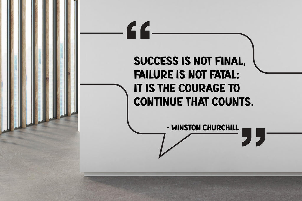 Quotes wall decal Wall Art Decal, Office Wall Decal, Office Wall Decor, Business Software Wall Sticker, Computer It Decor Office 379RS