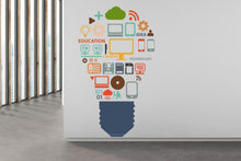 Load image into Gallery viewer, Technology Vinyl Wall Art Decal, Circuit Board Wall Decal, Office Wall Decor, Business Software Wall Sticker, Computer It Decor Office 380RS