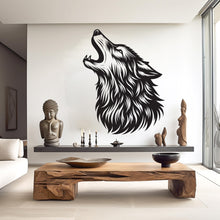 Load image into Gallery viewer, Wolf Wall Decal, Wolf Wall Art, Wolf Room Wall Decor Wolf Room Wall Sticker Wolf Wall Decor Animals Stickers 418RS