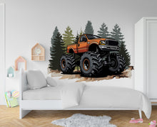 Load image into Gallery viewer, Monster Truck Wall Decal Truck Wall Sticker Car Art Truck Wall Vinyl Wall Decal Truck Lover Room Gifts Vinyl Wall Art Stickers 419RS