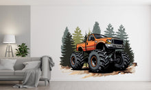 Load image into Gallery viewer, Monster Truck Wall Decal Truck Wall Sticker Car Art Truck Wall Vinyl Wall Decal Truck Lover Room Gifts Vinyl Wall Art Stickers 419RS
