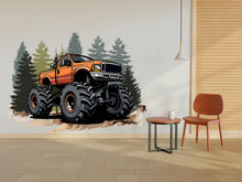 Load image into Gallery viewer, Monster Truck Wall Decal Truck Wall Sticker Car Art Truck Wall Vinyl Wall Decal Truck Lover Room Gifts Vinyl Wall Art Stickers 419RS